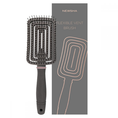 NEWSHA FLEXIBLE VENT BRUSH LARGE ВЕЛИКА ГНУЧКА І ПРОДУВНА ЩІТКА 30163  фото