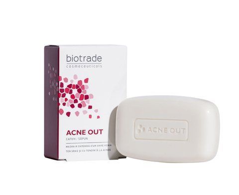 BIOTRADE НАТУРАЛЬНЕ МИЛО ACNE OUT | для жирної та проблемної шкіри обличчя та тіла 3800221840204 фото