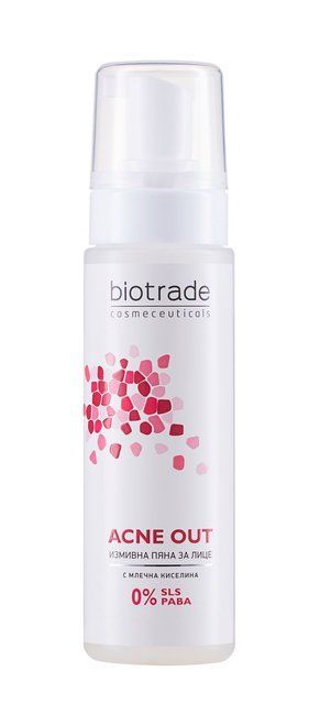 BIOTRADE ПІНА ACNE OUT | для очищення комбінованої та схильної до акне шкіри 3800221841294 фото
