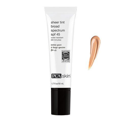 PCA SKIN Sheer Tint Broad Spectrum SPF 45 водостійкий з тоном 97339603 фото