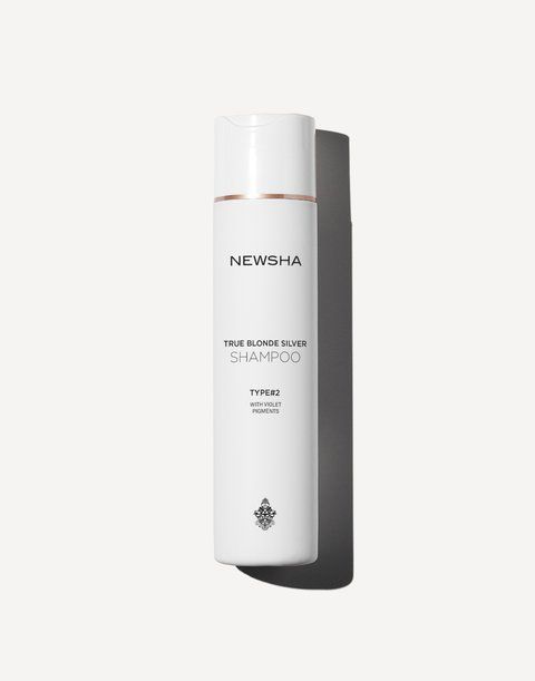 NEWSHA True Blonde Silver Shampoo Type #2 Шампунь з фіолетовим пігментом для блондинок тип #2 28210 фото