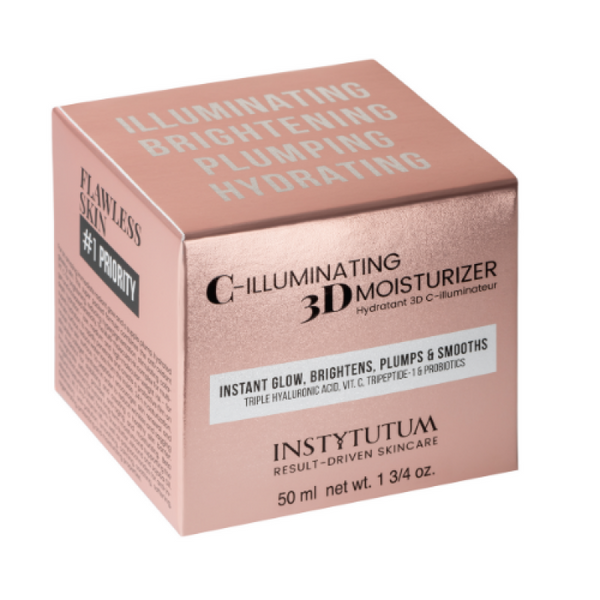 INSTYTUTUM КРЕМ-СЯЯННЯ З ВІТАМІНОМ С C-ILLUMINATING 3D-MOISTURIZER ЗВОЛОЖУВАЛЬНИЙ КРЕМ З ЕФЕКТОМ СЯЯННЯ. ДЛЯ ВИКОРИСТАННЯ ВРАНЦІ ТА ВВЕЧЕРІ. 006006 фото