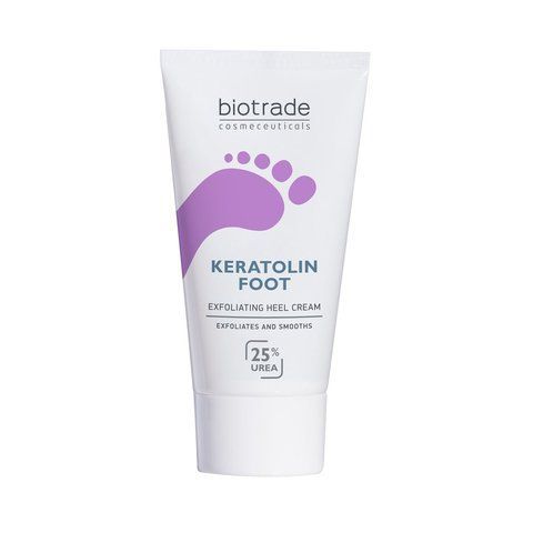 BIOTRADE ВІДЛУЩУЮЧИЙ КРЕМ ДЛЯ НІГ З 25% СЕЧОВИНИ KERATOLIN | пом'якшення стоп і п'ят 3800221840327 фото