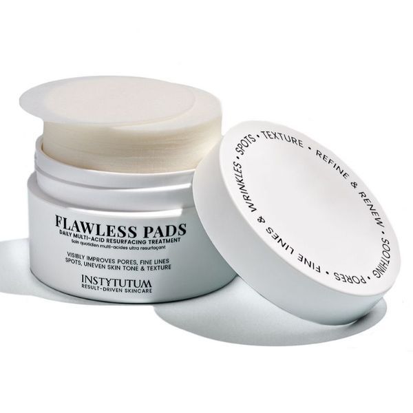 INSTYTUTUM ПІЛІНГ-ПАДИ FLAWLESS PADS ПАДИ (ДИСКИ) З КИСЛОТАМИ ДЛЯ ГЛИБОКОГО ВІДНОВЛЕННЯ ШКІРИ 00100101 фото