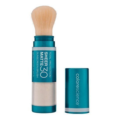 Сонцезахисна матова пудра з пензлем SPF 30 COLORESCIENCE sunforgettable&reg; total protection&trade; sheer matte SPF 30  403106000 фото