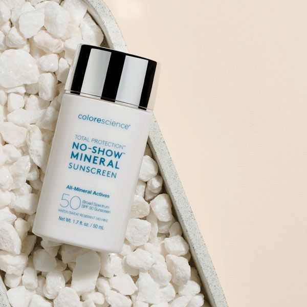 Прозорий мінеральний сонцезахисний флюїд COLORESCIENCE total protection no-show mineral sunscreen SPF 50 403104508 фото