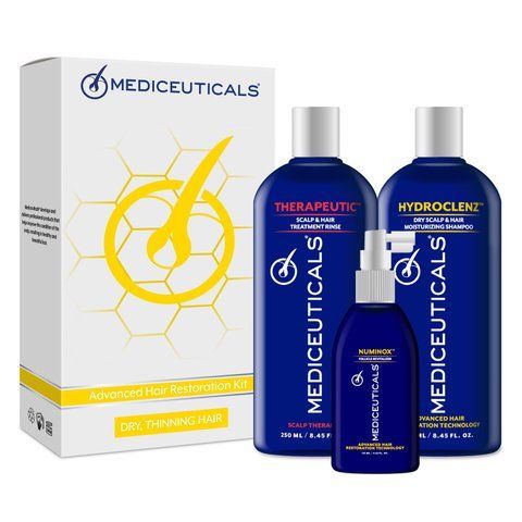 Mediceuticals Набір проти випадіння та стоншення волосся у чоловіків (для сухого волосся) 51008 фото