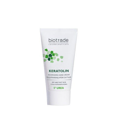 BIOTRADE КРЕМ ДЛЯ РУК З 5% СЕЧОВИНИ KERATOLIN | для інтенсивного зволоження та живлення 3800221840242 фото